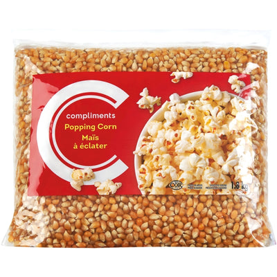 Compliments Popping Corn, 1.8 kg