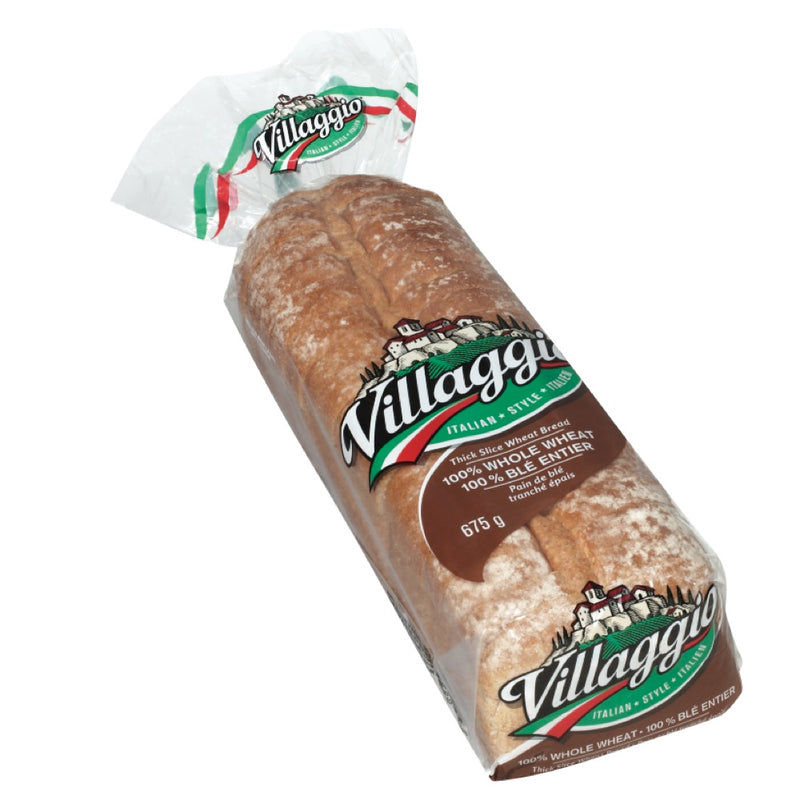 Villaggio 100% Whole Wheat Bread, 675 g