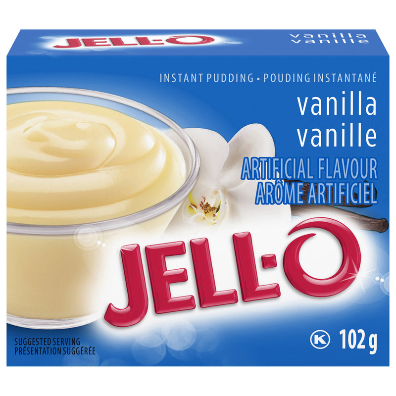 JELL-O Vanilla Instant Pudding, 102 g