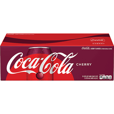 Coca-Cola Cherry Soda Cans, 355 mL, 12 ct