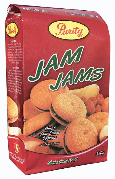 Purity Jam Jams Jam-Filled Cookies, 350 g