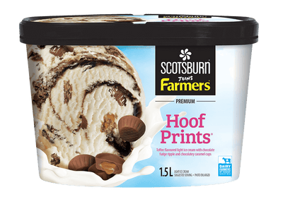Scotsburn Farmers Hoof Prints Ice Cream, 1.5 l
