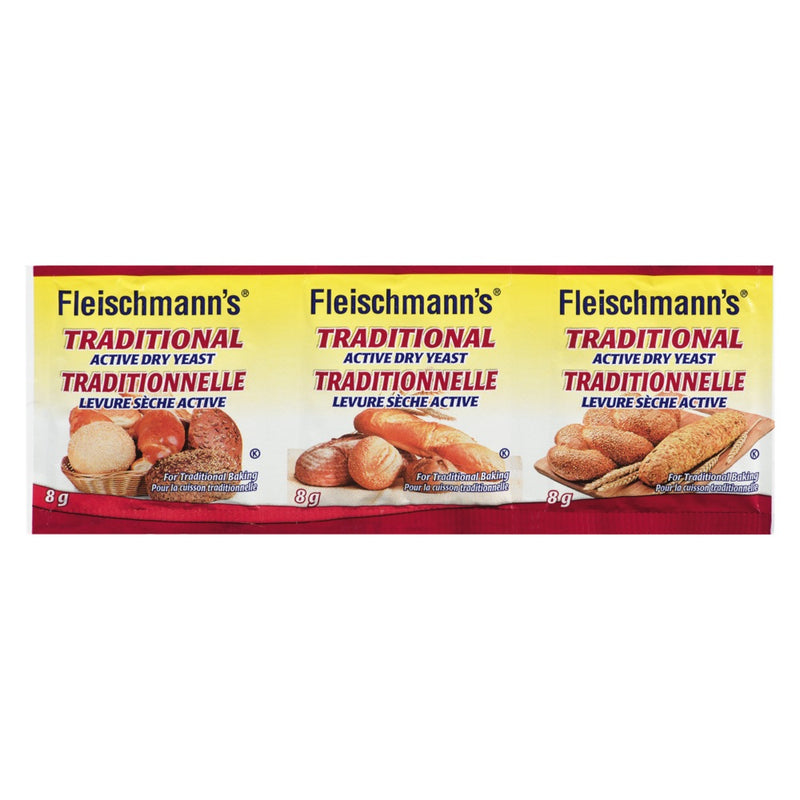 Fleischmann's Active Dry Instant Yeast, 8 g