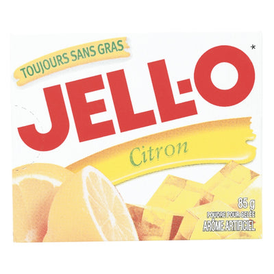 JELL-O Lemon Gel Snack, 85 g