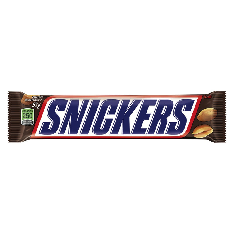 Snickers Candy Bar, 52 g