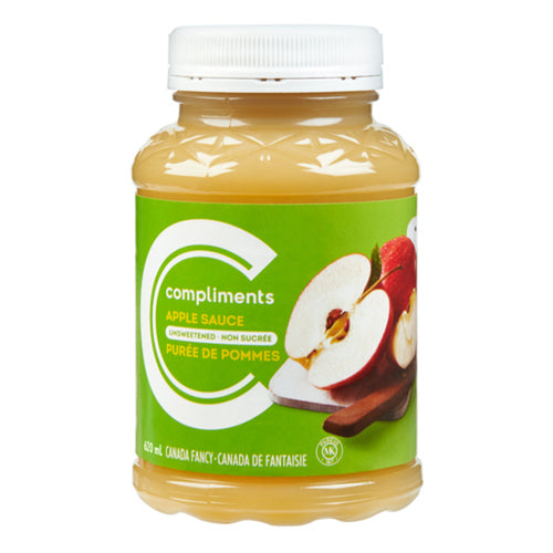 Compliments Apple Sauce, 650 mL
