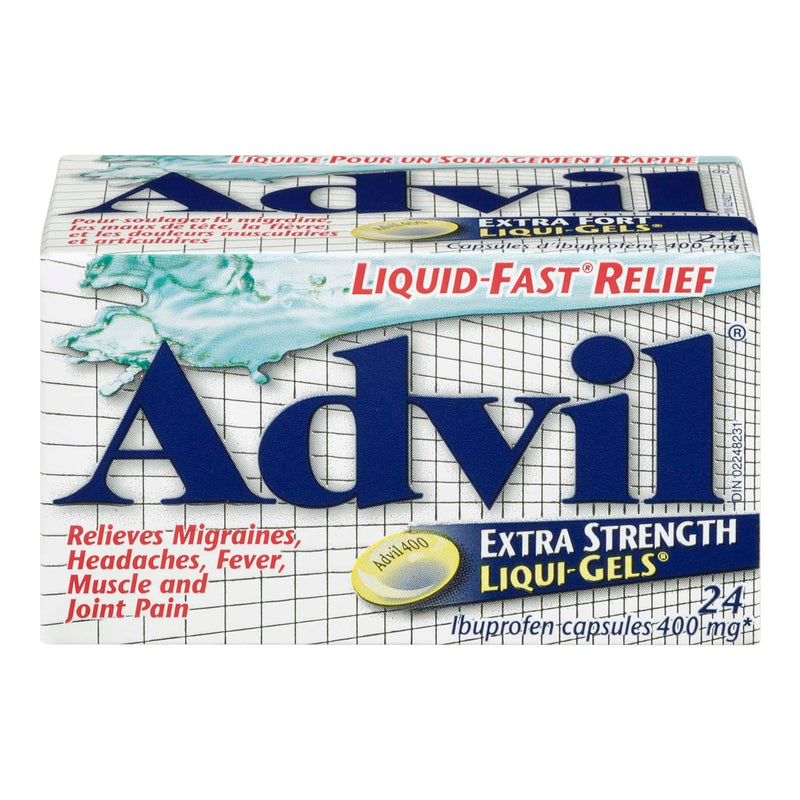 Advil Extra Strength Pain Reliever Pills, 24 ct