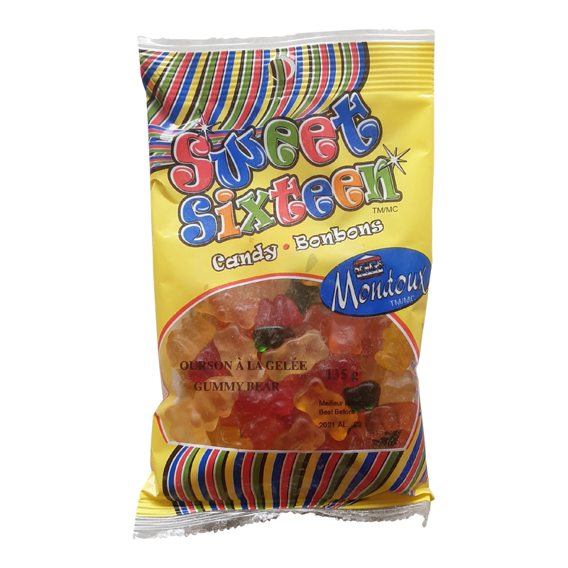 Sweet Sixteen Gummy Bears, 1 ct