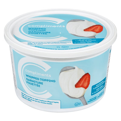 Compliments Whipped Topping, 1 l