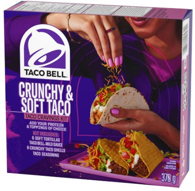 Taco Bell Crnchy&Soft Taco 370 370 g