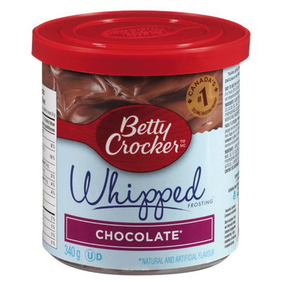 Betty Crocker Whipped Chocolate Frosting, 340 g