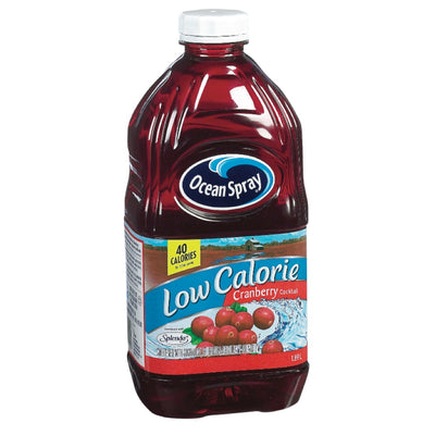 Ocean Spray Low Calorie Cranberry Cocktail, 1.89 l