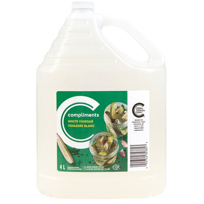 Compliments White Vinegar, 4 l
