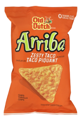 Old Dutch Arriba Zesty Taco Chips, 1 ct