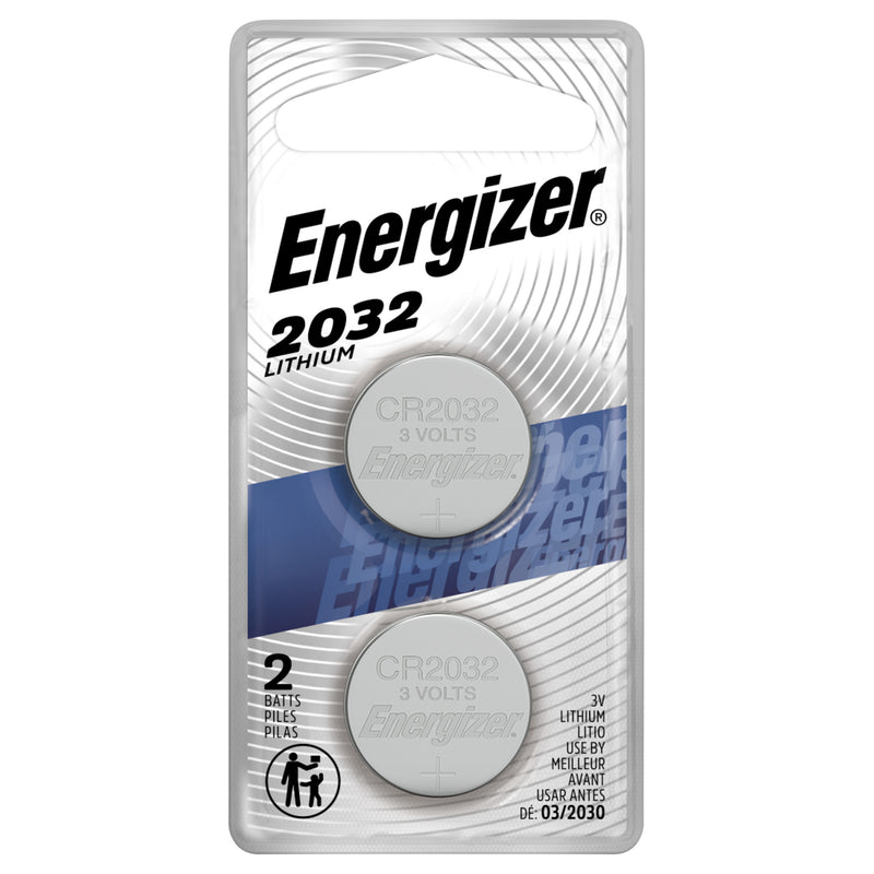 Energizer Lithium 2032 3V, Batteries, 2 batteries
