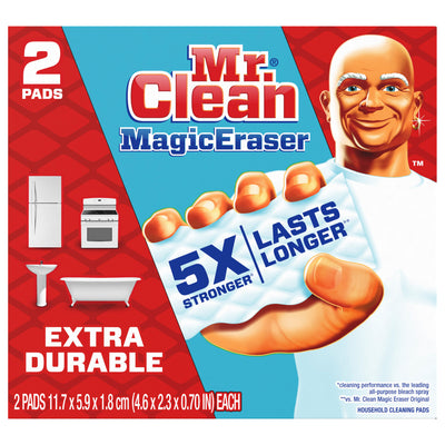 Mr. Clean Extra Durable Cleaning Pads, 2 pads