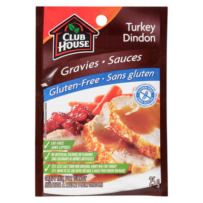 Club House Gluten Free Turkey Gravies, 25 g