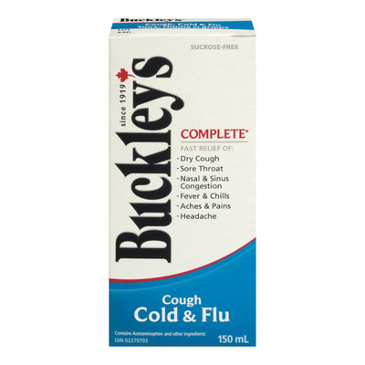 Bucley's Complete Cough Cold & Flu, 150 mL