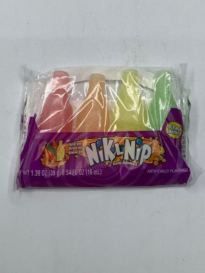 Nik L Nip Mini Drinks Candy, 39 g, 4 ct