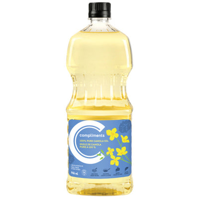 Compliments Pure Canola Oil, 946 mL