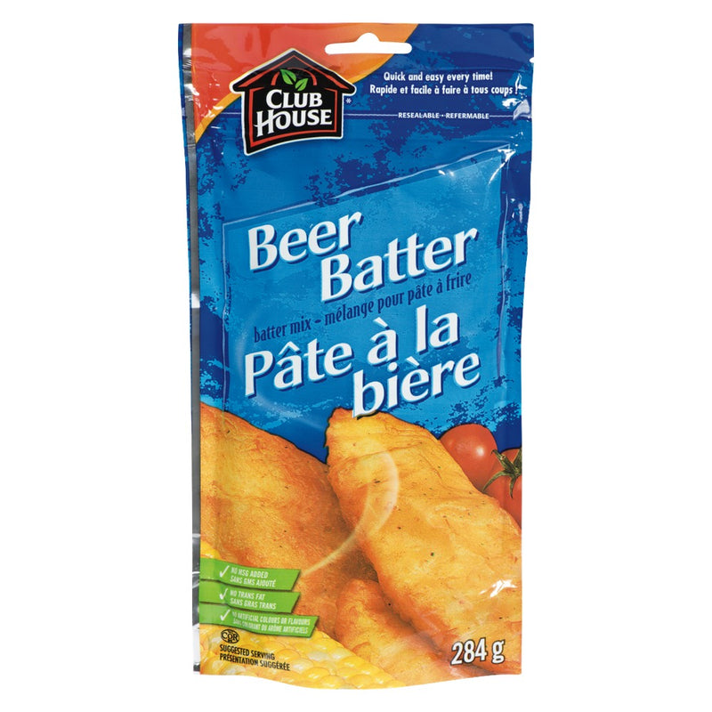 Club House Beer Batter Mix, 284 g