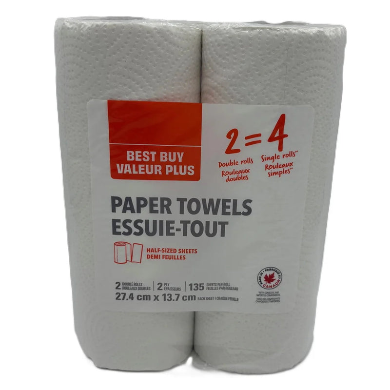 Best Buy Paper Towel 2PK 1 ea