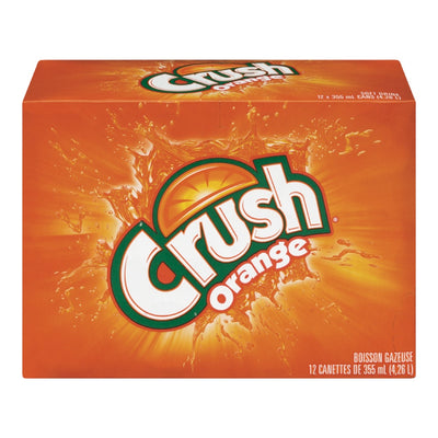 Crush Orange Soda, 355 mL, 12 ct