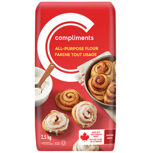 Compliments All-Purpose Flour, 2.5 kg