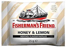 Fisherman's Friend Honey & Lemon Menthol Flavour Pastilles, 25 g