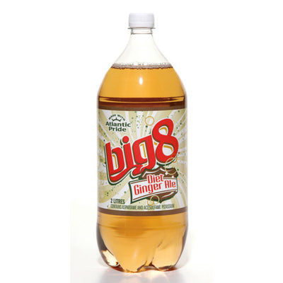 Big 8 Diet Ginger Ale, 2 l