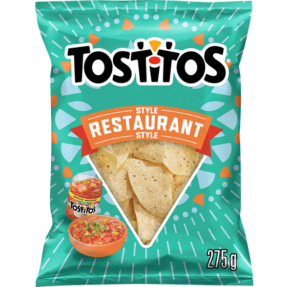 Tostitos Restaurant Style Chips Tortilla Chips, 275 g