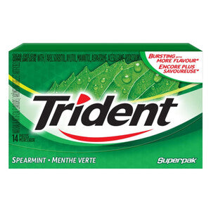 Trident Purely Sprmnt 14s 1 ea