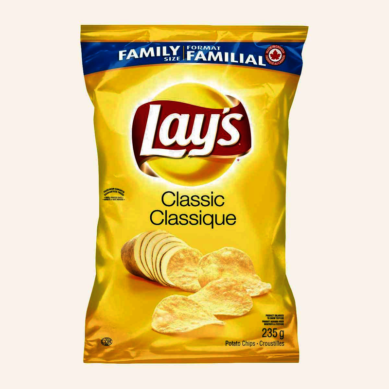Lay's Classic Flavour Potato Chips, 235 g