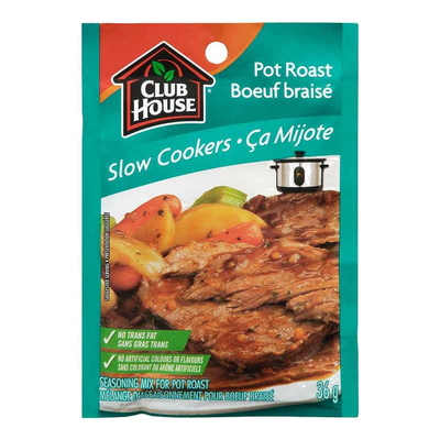 Club House Pot Roast Seasoning Mix, 36 g