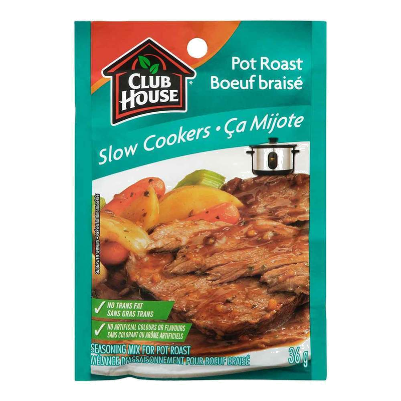 Club House Pot Roast Seasoning Mix, 36 g