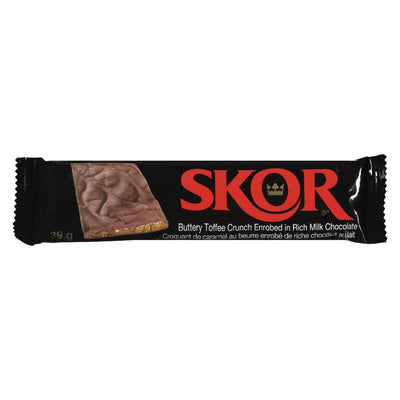 Skor Buttery Toffee Crunch Enrobed in Rich Milk Chocolate, 39 g