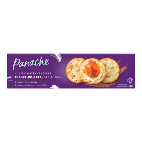 Panache Classic Water Crackers, 125 g