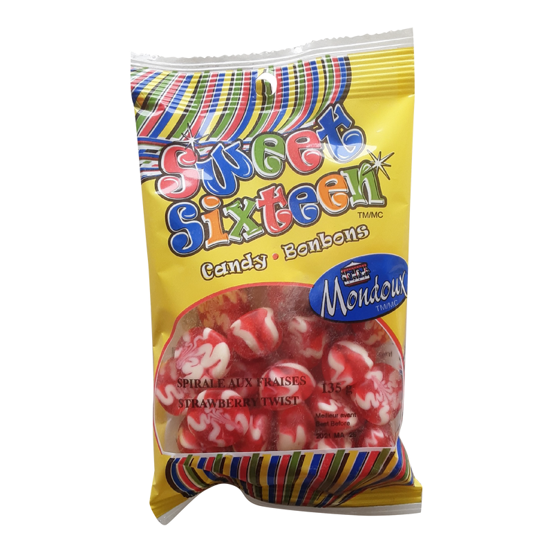 Sweet Sixteen Strawberry Twists, 1 ct