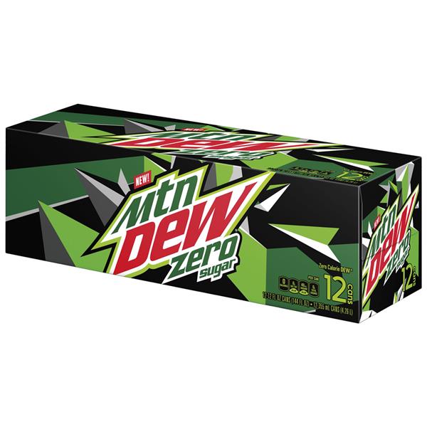 Mountain Dew Soda, 12 ct