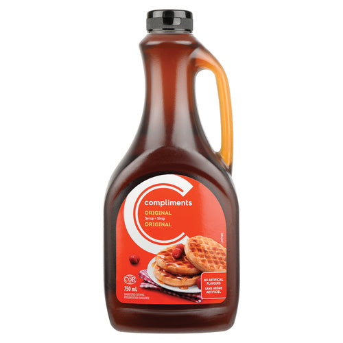 Compliments Original Syrup, 750 mL