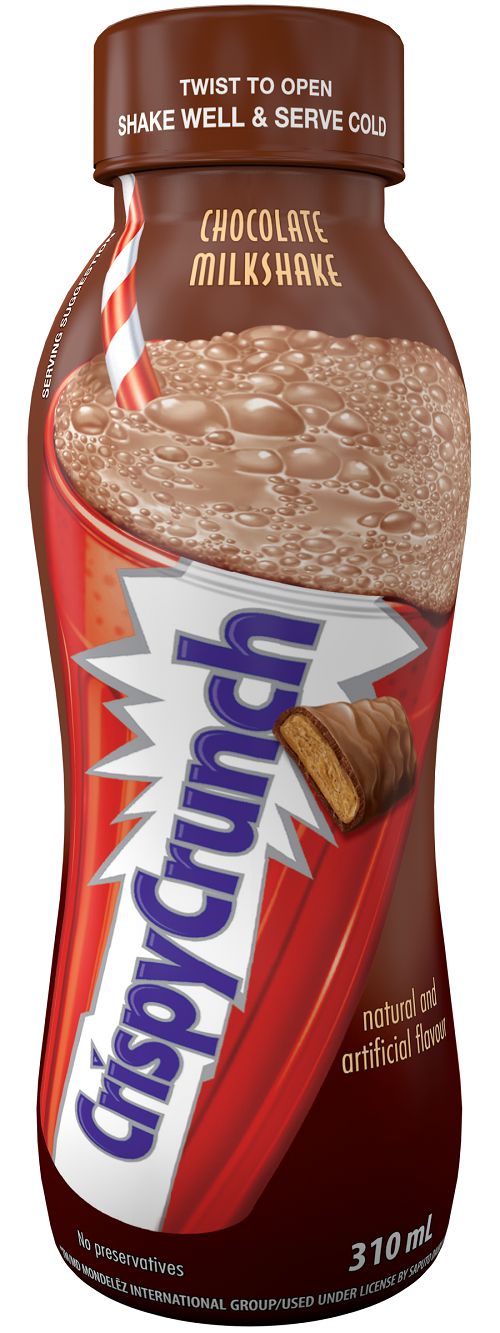 CrispyCrunch Chocolate Milkshake, 310 mL