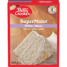 BettyC SM White Cake Mix 404 g